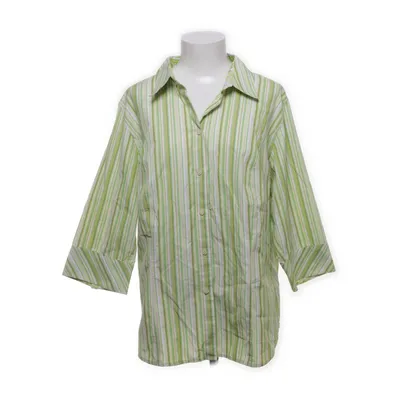 Blus (Grön, Vit) från Liz Claiborne Bomull