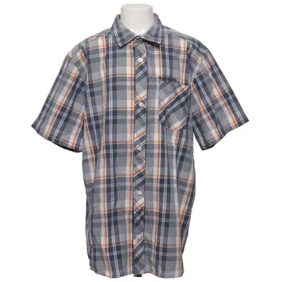 Chemise à manches courtes (Bleu, Blanc, Orange) de Quiksilver Coton