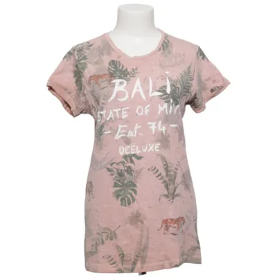 T-shirt (Roze, Meerkleurig) van Deeluxe Katoen