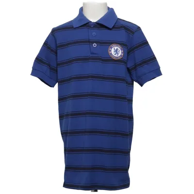 Pikétröja (Blå, Svart) från Chelsea Football Club Bomull, Polyester