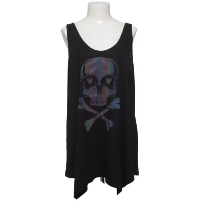 Débardeur (Noir) de Shein Curve Polyester, Viscose