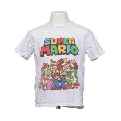 T-shirt (Weiß, Mehrfarbig) von Super Mario Baumwolle