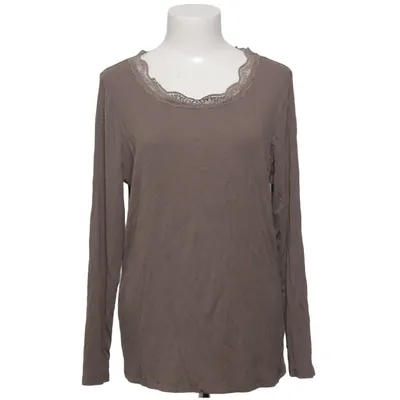 Langærmet t-shirt (Jackie) fra VRS Elastan, Viscose
