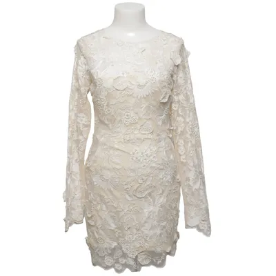 Jurk (Beige) van Asos Bridal Polyester, Viscose