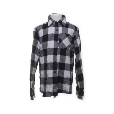 Flannel shirt (Black, White) from VRS Junior Organic cotton