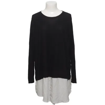 Tröja (Svart, Vit) från H&M+ Akryl, Polyester, Viskos