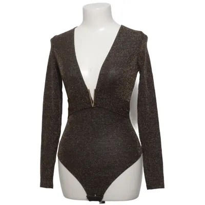Body (Schwarz, Gold) von Intimissimi Baumwolle, Elasthan, Metallfaser