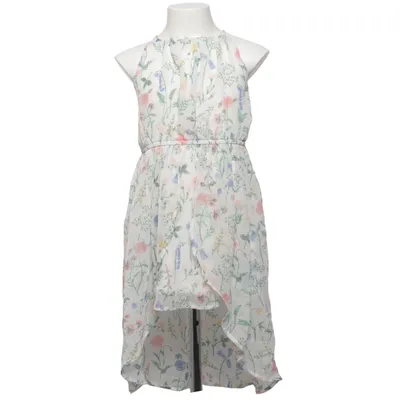 Kjole (Hvid, Flerfarvet) fra Lindex Kids Polyester