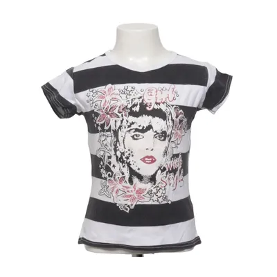 T-shirt (Black, White, Multicolored) from Minx Cotton