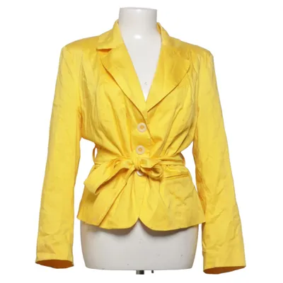 Blazer (Gul) fra Ankar Bomuld, Elastan