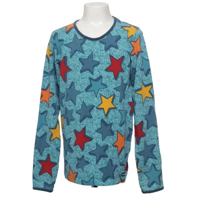 Long sleeve T-shirt (Blue, Multicolored) from Villervalla Elastane, Organic cotton
