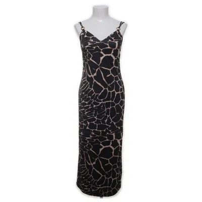 Maxi jurk (Zwart, Beige, Meerkleurig) van Elements Polyester