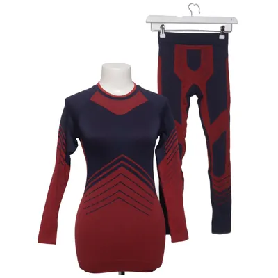Base layer (Blue, Red) from Crivit Pro Elastane, Polyamide, Polyester