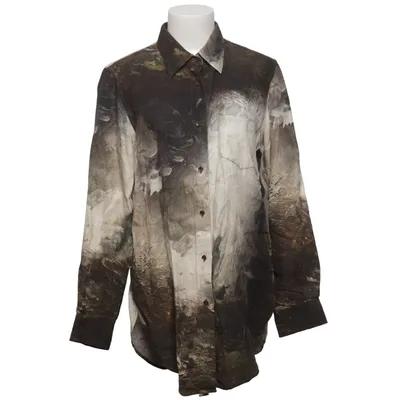 Blouse (Vert, Gris, Multicolore) de Acne Studios Lin