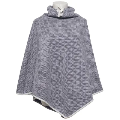 Poncho (Bleu, Blanc) de Weather Report Polyester