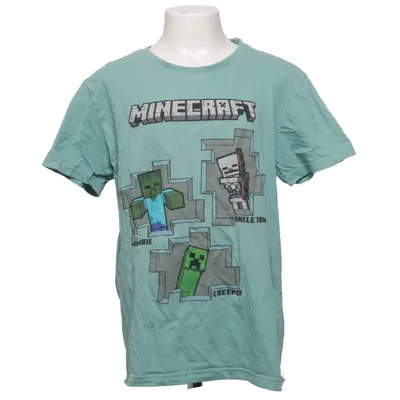 T-shirt (Vert, Multicolore) de Minecraft Coton