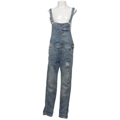 Tuinbroek (Blauw) van Mango Kids Katoen, Elastaan
