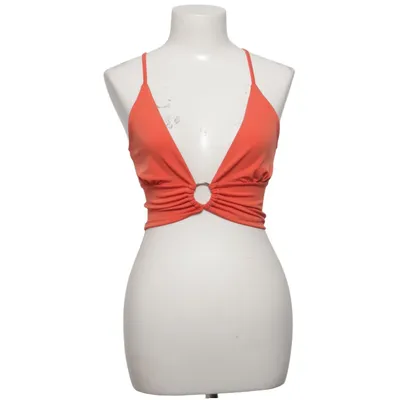 Crop top (Rouge) de Cocktail Élasthane, Polyester