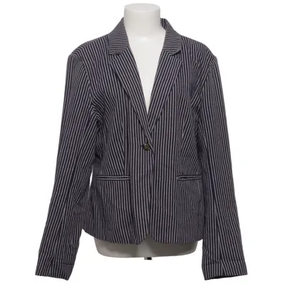 Blazer (Blue, White) from Flash Woman Cotton, Polyester