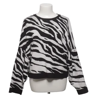 Sweater (Black, White) from Gina Tricot Acrylic, Cotton