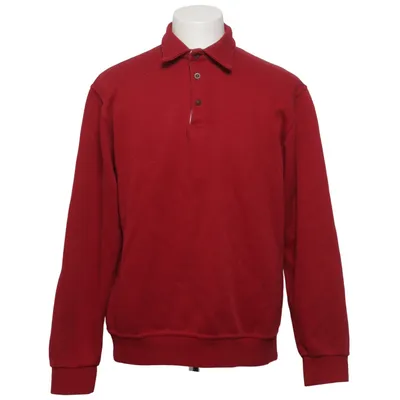 Sweatshirt (Rouge) de Allan Clark Coton, Polyester