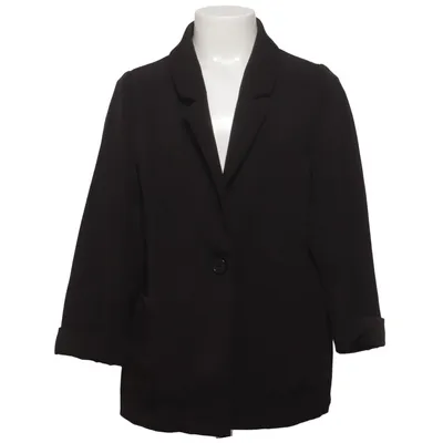 Blazer (Noir) de H&M Polyester, Élasthane