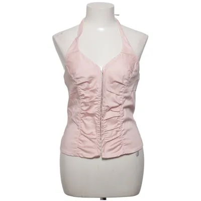 Halternecktopp (Rosa) från Style Bomull, Elastan