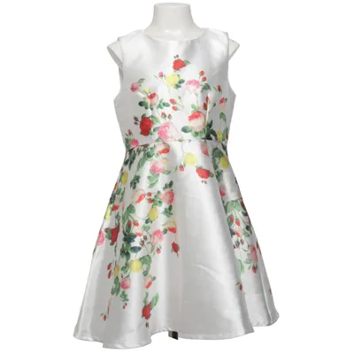 Blumenkinderkleid (Weiß, Mehrfarbig) von Mini Molly Polyester