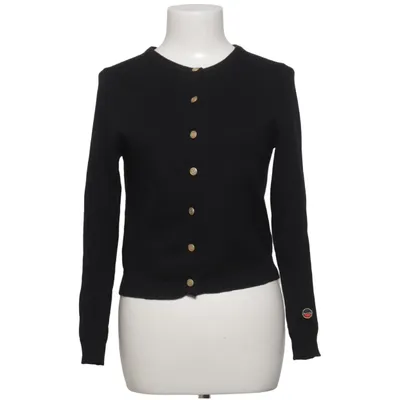 Cardigan (Sort) fra Busnel Merinould
