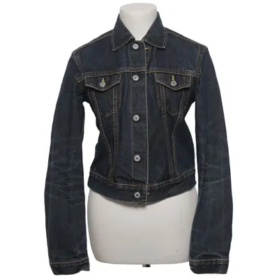 Denimjakke (Blå) fra Evisu Bomuld