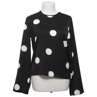 Blus (Svart, Vit) från Bik Bok Polyester
