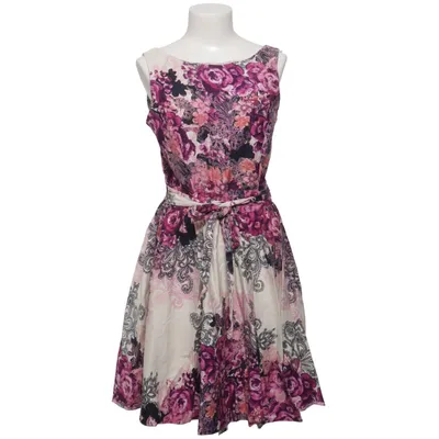 Jurk (Lila, Roze, Meerkleurig) van Lady Vintage Katoen, Elastaan
