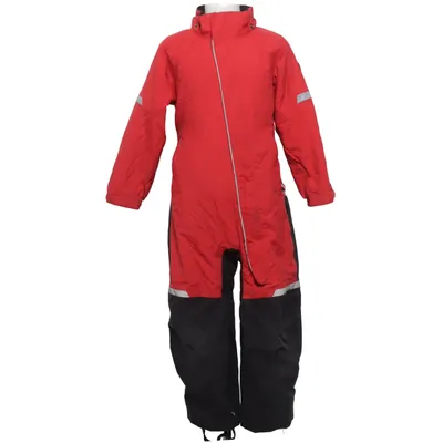 Outdoor overalls  (Rød, Sort) fra Polarn O. Pyret Polyamid, Genanvendt polyester