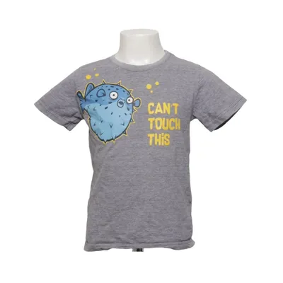 T-shirt (Grijs, Blauw, Geel) van Stop + Go Katoen