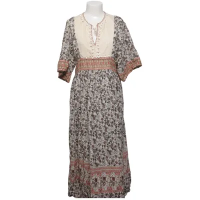 Klänning (Beige, Brun, Flerfärgad) från Zara Polyester
