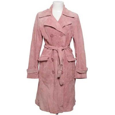 Leather coat (Pink) Leather, Polyester