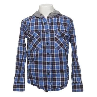 Flanellen overhemd (Blauw, Zwart, Wit) van Kids by Lindex Katoen