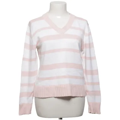 Pullover (Rosa, Vit) från SAND Basic Bomull, Elastan