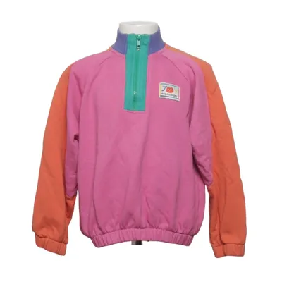 Sweatshirt (Rose, Orange, Multicolore) de Bobo Choses Élasthane, Coton biologique