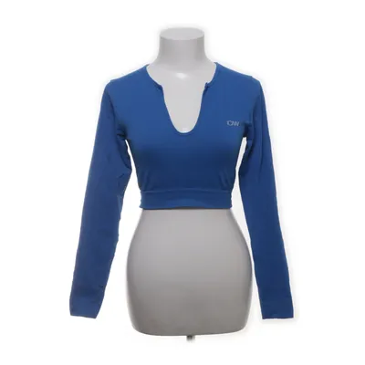 Crop top (Blå) fra ICIW Elastan, Nylon