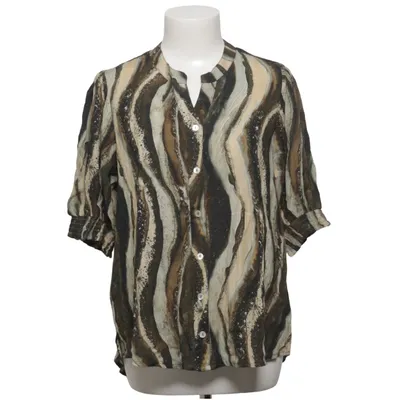 Blouse (Beige, Marron, Noir) de Vanting Viscose