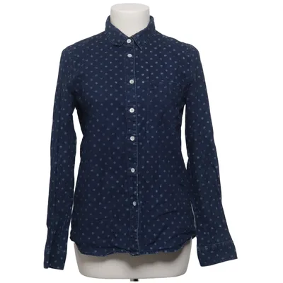 Denim blouse (Blauw, Wit) van Madewell Katoen