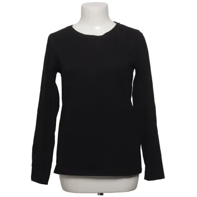 Langarmshirt (Schwarz) von Basic Collection Elasthan, Bio-Baumwolle