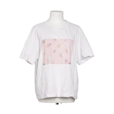 T-shirt (Wit, Roze, Meerkleurig) van Monki Katoen