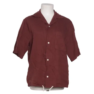 Kortärmad skjorta (Brun) från Zara Bomull, Linne