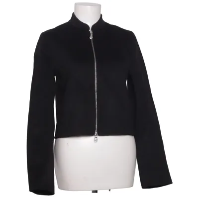 Jacket (Black) from Arket Polyester, Wool