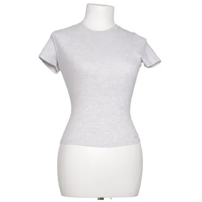 T-shirt (Grå) från Nom Elastan, Ekologisk bomull