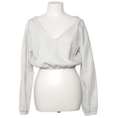 Crop top (Puffy V-Neck Crop Sweat) från NLY Trend Bomull, Polyester