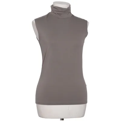 Polotröja (Grå) från Weekday Elastan, Lyocell