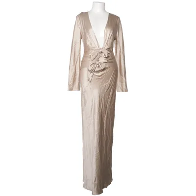 Maxi jurk (Beige) van Coco&Nuts Zijde